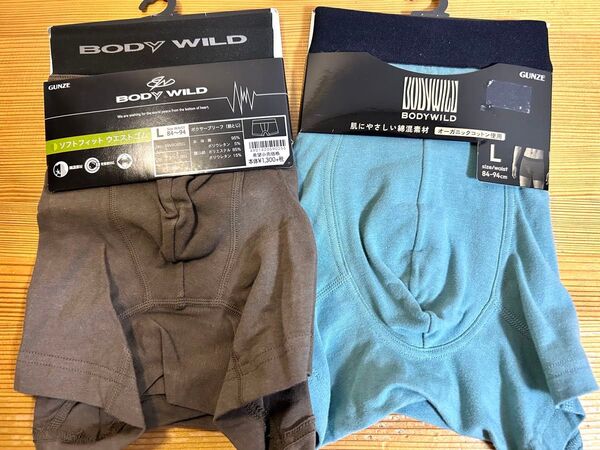 ボディワイルド BODYWILD ボクサーパンツ L 2枚
