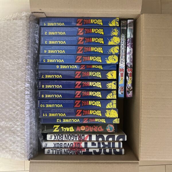 ドラゴンボールZ 、GT. 映画版、テレビ特別版の海外DVD BOX他 まとめ売り