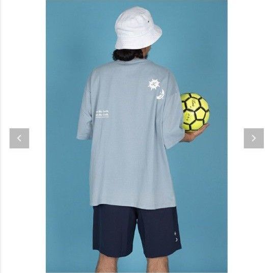 【新品未使用】ルースイソンブラ ドミンゴ 別注 Tシャツ L 青 半袖 シャツ