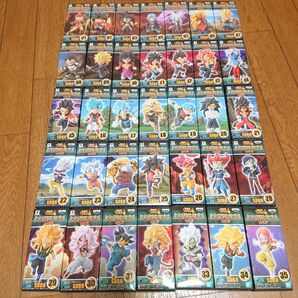 ドラゴンボールヒーローズ 全種no1〜no35 ワーコレ ワールドコレクタブルフィギュア WCF 悟空 大猿 21号 悟飯
