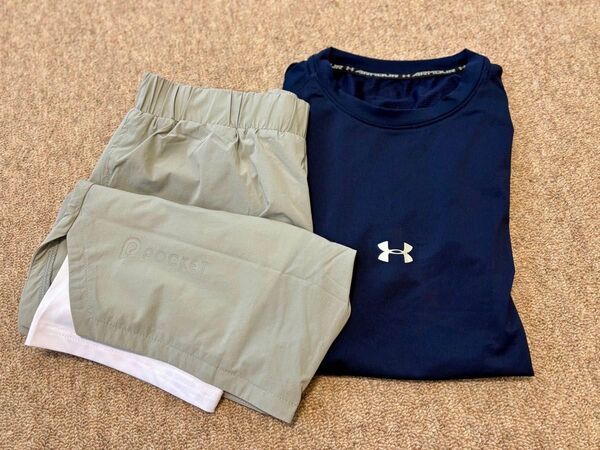 【新品未使用】UNDER ARMOUR アンダーアーマー 半袖インナー Tシャツ ランニング レディース S おまけ付き