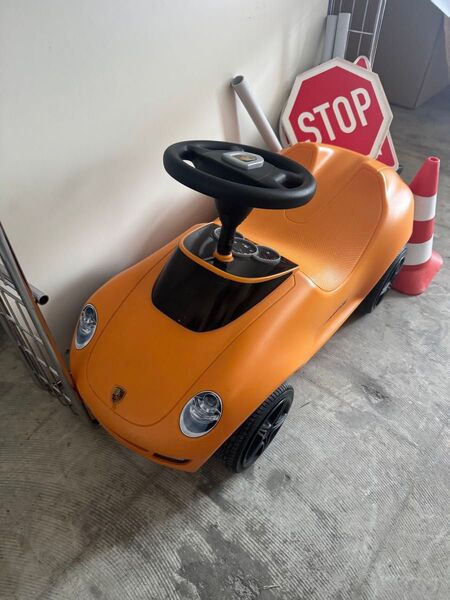 乗用玩具 ポルシェ 911 オレンジ