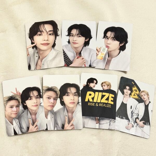 RIIZE LOUD ソウルコン ラントレ ユニット コンプリート ソンチャン