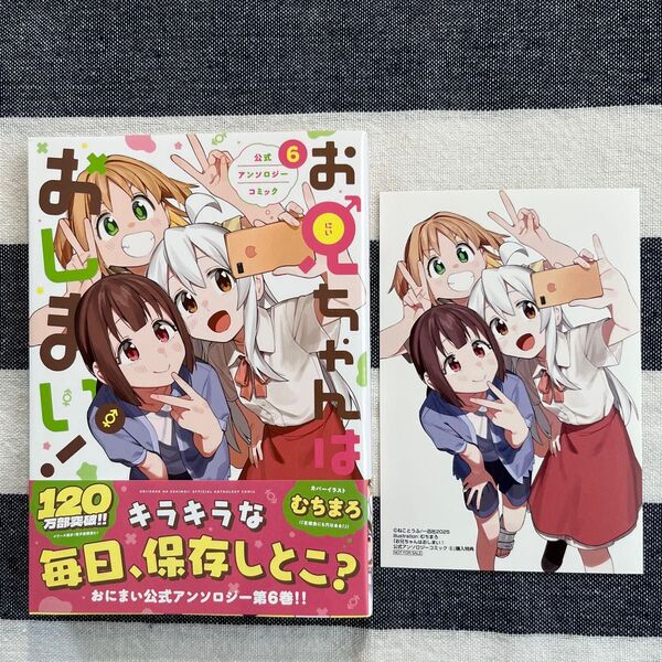 お兄ちゃんはおしまい! 公式アンソロジー 6巻 購入特典イラストカード付き