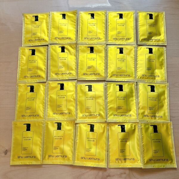 シュウウエムラ ボタニック クレンジングオイル サンプル 4ml×20個