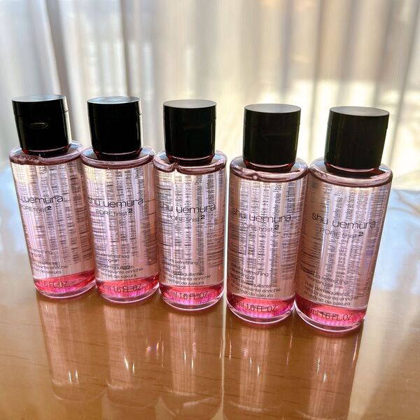 シュウウエムラ クレンジング ピンク 50ml × 5本 フレッシュクリアサクラ クレンジングオイル