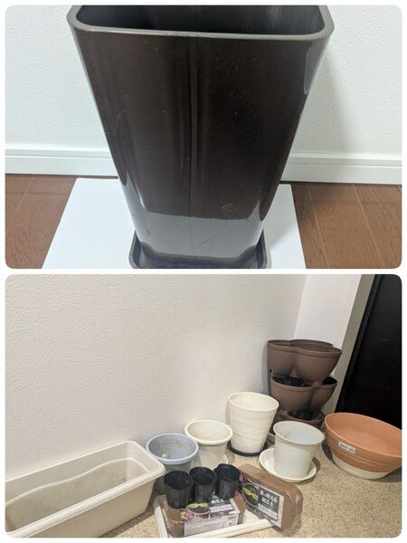 植木鉢 プランター 受け皿 育苗ポット 軽い土 大量まとめセット