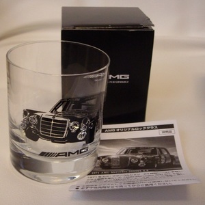 レア！新品非売品★Mercedes. Benz AMG メルセデス・ベンツ★ロックグラス タンブラー★車 自動車 CAR 車メーカー 匿