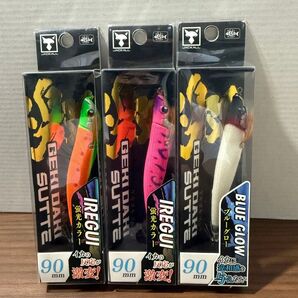 ジャッカル ゲキダキスッテ 90mm 3本セット