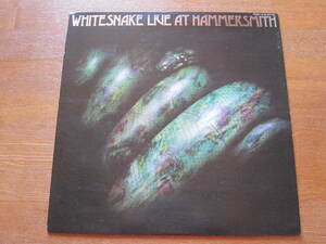 ■ホワイトスネイク （WHITESNAKE）/　LIVE AT HAMMERSMITH　/　国内盤LPレコード　まとめて発送可能