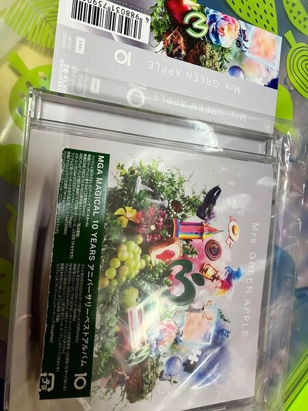 通常盤 Mrs. GREEN APPLE CD/10 25/7/8発売 ベストアルバム10