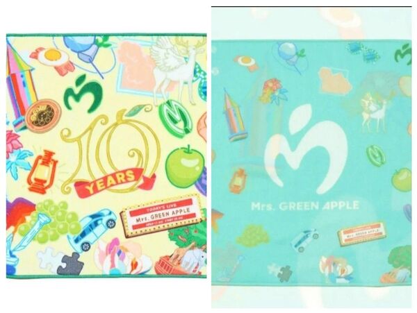 Mrs. GREEN APPLE ミニタオル ミセスグリーンアップル MAGICAL 10 YEARS LANDMARK 2種