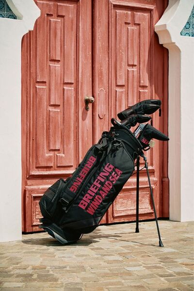完売 国内正規品 WIND AND SEA BRIEFING GOLF ブリーフィング CR-4 #03 pink キャディバッグ