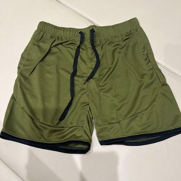 スポーツパンツ ランニング サマートレーニング フィットネストレーニング Lサイズ 短パン