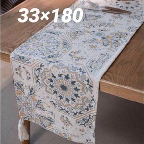 テーブルランナー テーブルクロス キッチン パーティ 白 ホワイト 台所用品 雑貨 小物