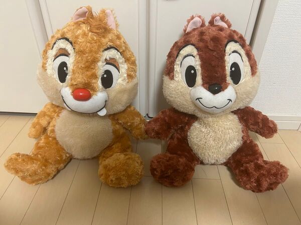 ディズニー チップ デール メガジャンボローズボアぬいぐるみ