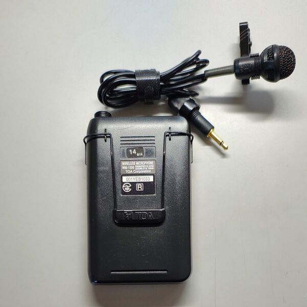 WM-1320 TOAタイピン型ワイヤレスマイク
