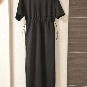 fifth ドロストワンピース 半袖 黒