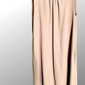 FOXEY New York フォクシーNY ノースリーブワンピース ピンクベージュ 38 日本製
