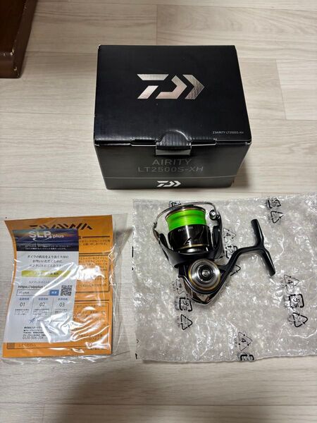 ダイワ エアリティ LT2500S-XH SLPワークス EX LT 2500SS エギング メバリング ライトゲーム 美品