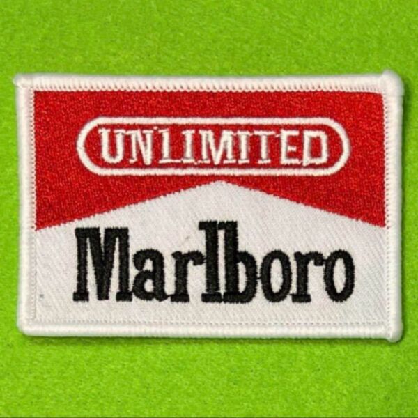 Marlboro Unlimited 刺繍パッチ アイロンワッペン レトロデザイン パッチ 刺繍パッチ