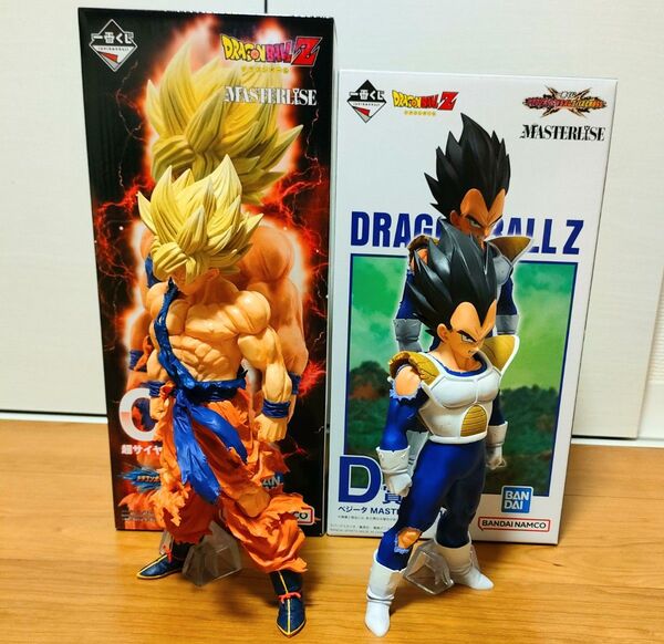 ドラゴンボール 一番くじ 超サイヤ人孫悟空 ベジータ セット