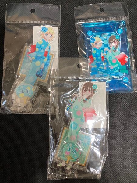 新品未開封 バラ売り可 わんだふるぷりきゅあ! 夏めくわんだふる! 猫屋敷ユキ 猫屋敷まゆ アクスタ クリアケース セット