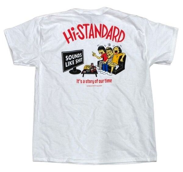 Hi-STANDARD SLS TEE Tシャツ XLサイズ ホワイト