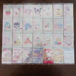 セミコンプリート 28種 サンリオ キャラクターズ ウエハース10 カード