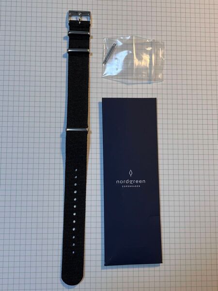 NORDGREEN ★ NATO20mm ストラップ ブラック