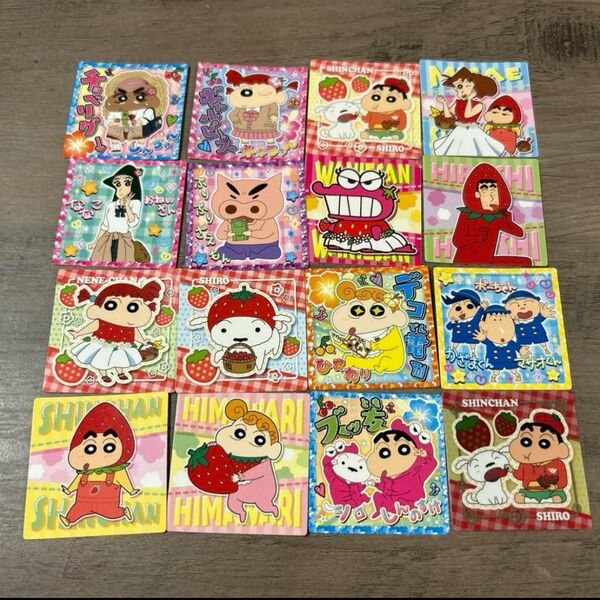 クレヨンしんちゃん チョコビシール 15枚+キラ1枚