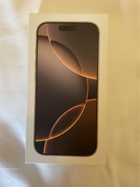 新品未開封 iPhone16Pro 128GB デザートチタニウム MYLQ3CH/A 中国大陸版 SIMフリー