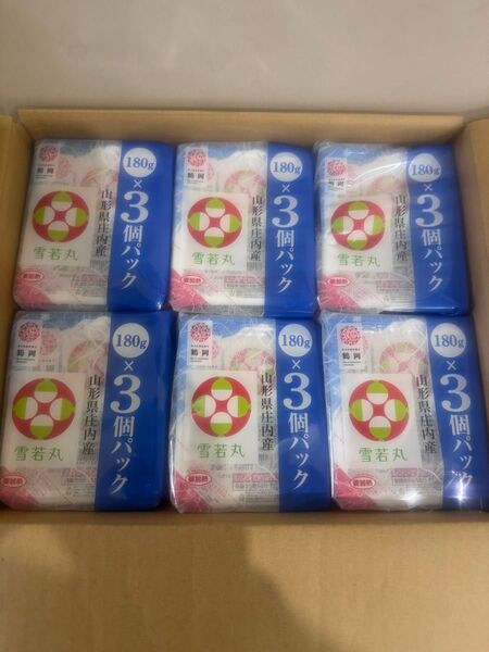 雪若丸パックご飯180g×36食