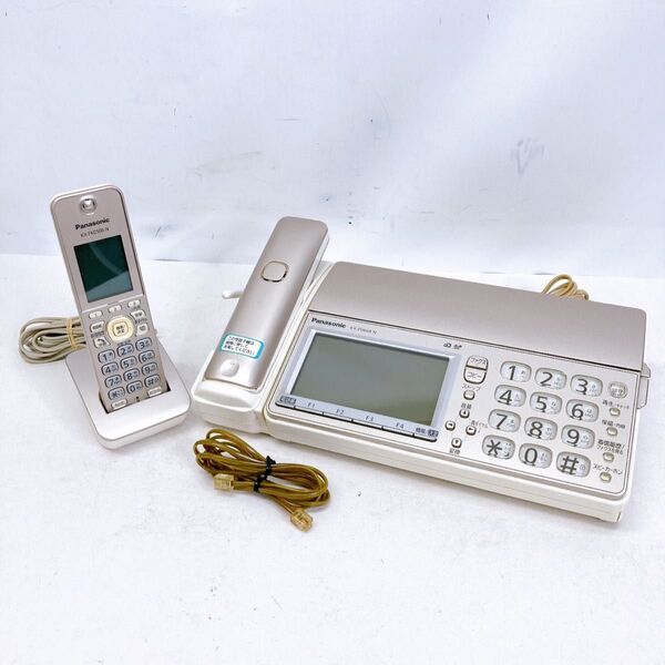 Panasonic 電話機 KX-PD604 子機付き 02470