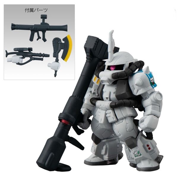 ガンダム コンバージ シン・マツナガ専用高機動型ザクⅡ GUNDAM CONVERGE CORE ソロモンの白狼