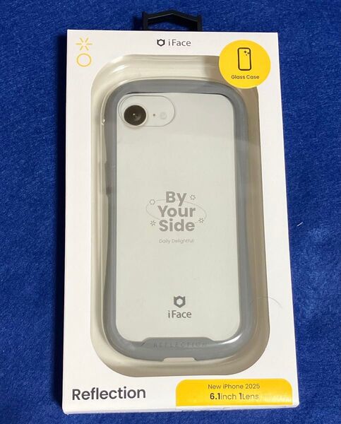 iPhone16e iFace Glass Case Reflection Gray