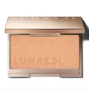 LUNASOL ルナソル カラーリングシアーチークス(グロウ)04 Misty Veil コンパクト付き ニュアンスベージュ