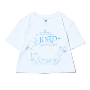ミセスグリーンアップル フィヨルド FJORD ロゴTシャツ ホワイト クロップド