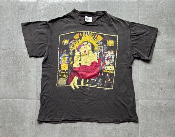 激レア JANES ADDICTION 1991 ツアーTシャツ XLサイズ シングルステッチ ブラック ヴィンテージ