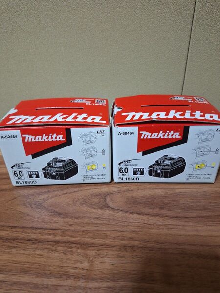 新品未使用 マキタ makita BL1860B 6.0Ah 18V リチウムイオン バッテリー