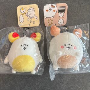 ナガノマーケット ナガノキャラクターズ FRIENDSマスコット パン一瞬で焼き君 オムレツの注文緊張ほぐし君 ナガノのくま