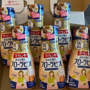 サラヤ ラカント フローラビオ 6本セット イヌリンオリゴシロップ オリゴ糖 腸活 ダイエット 糖質オフ