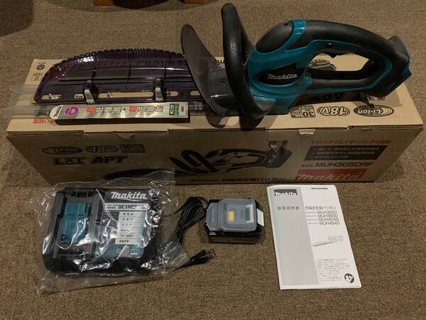 マキタ 18v300mm充電式生垣バリカン MUH305DRFセット品 マキタ