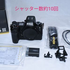 Nikon Z6iii ボディ ※ショット数、約10回※ ♪元箱&説明書♪