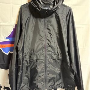 90s OLD UNIQLO パッカブル ナイロンパーカー ブラック ユニクロ ナイロンジャケット