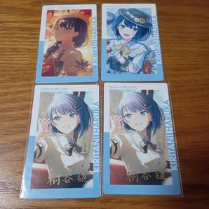 プロセカ ePick card エピカ 箔押し 桐谷遥 4枚