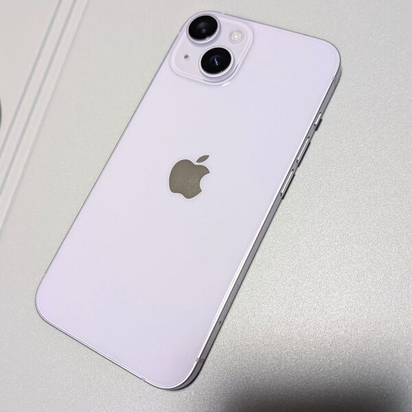 iPhone14 128GB バッテリー100% パープル SIMフリー