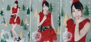 AKB48 岡田梨奈 TeamK 2018年 クリスマスVer. 生写真 3種コンプ