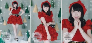 AKB48 川本紗矢 Team4 2018年 クリスマスVer. 生写真 3種コンプ