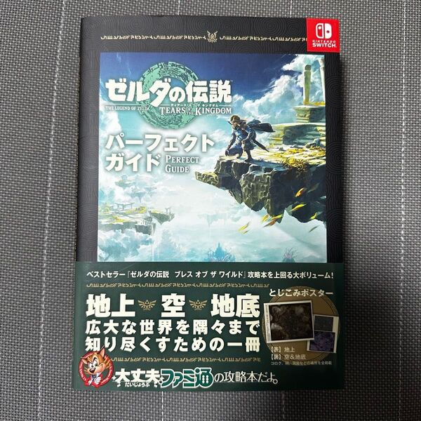ゼルダの伝説 ティアーズオブザキングダム パーフェクトガイド ファミ通 攻略本